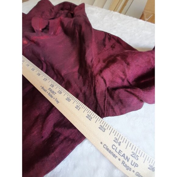 Mens Sz 40/Medium Relaxed Fit Boho Embroidered Linen Blend India Kurta Tunic Top - Picture 11 of 11